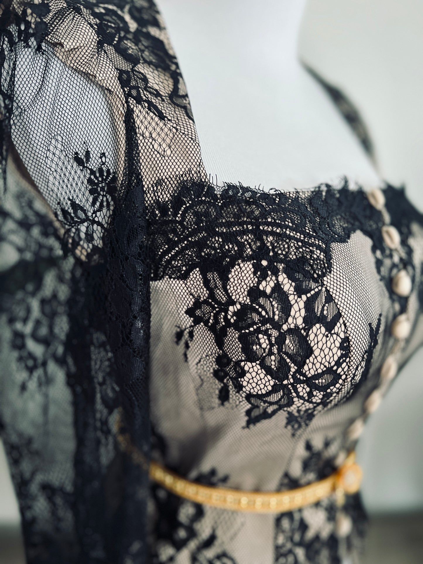 She is Fierce Lace Blouse || Custom