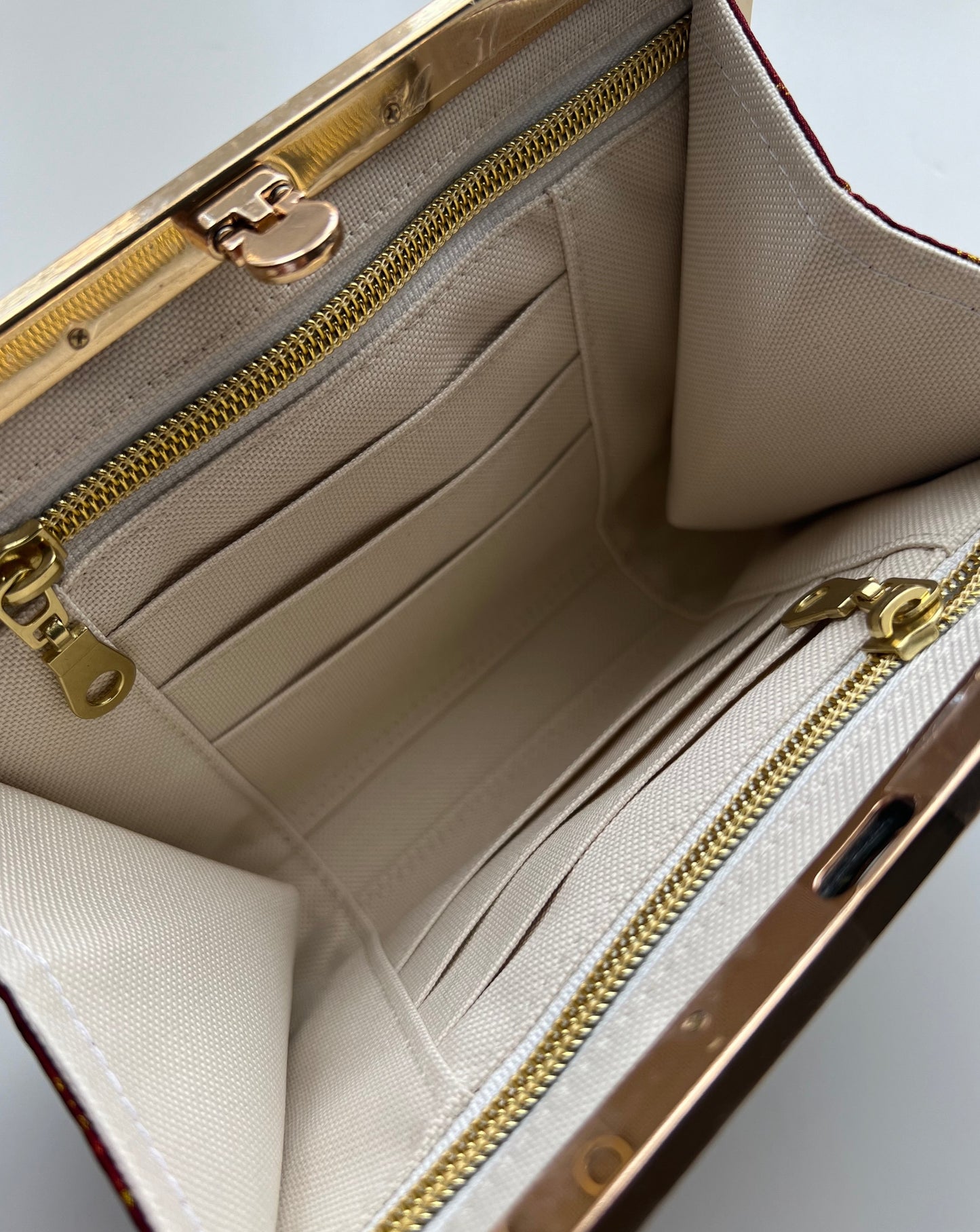 Purse/Clutch+Coin Pouch || Shimmering Seung Khmer