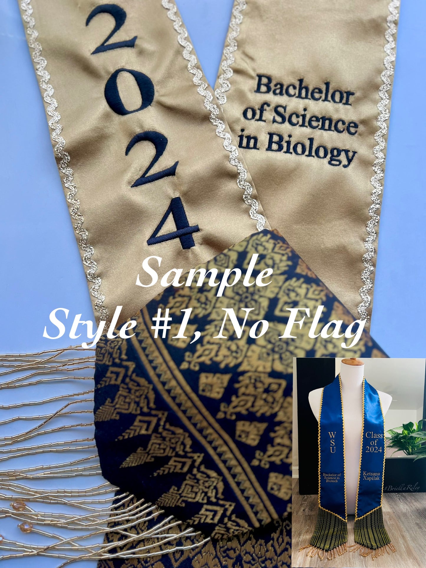 Custom Graduation Stole