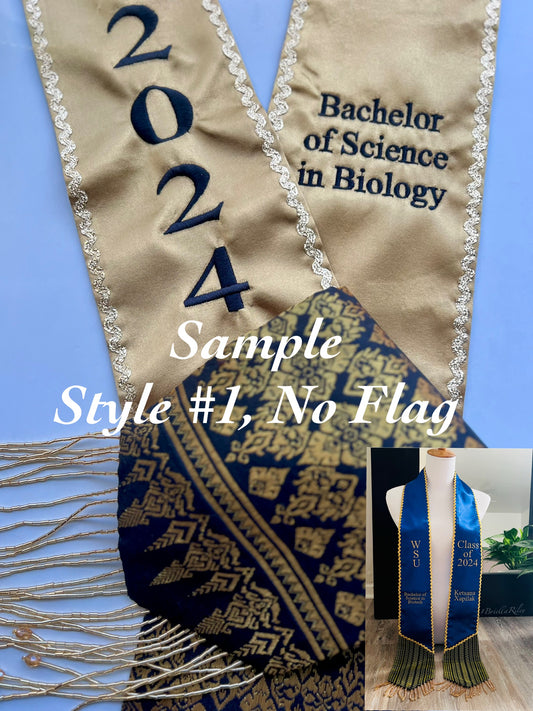 Custom Graduation Stole