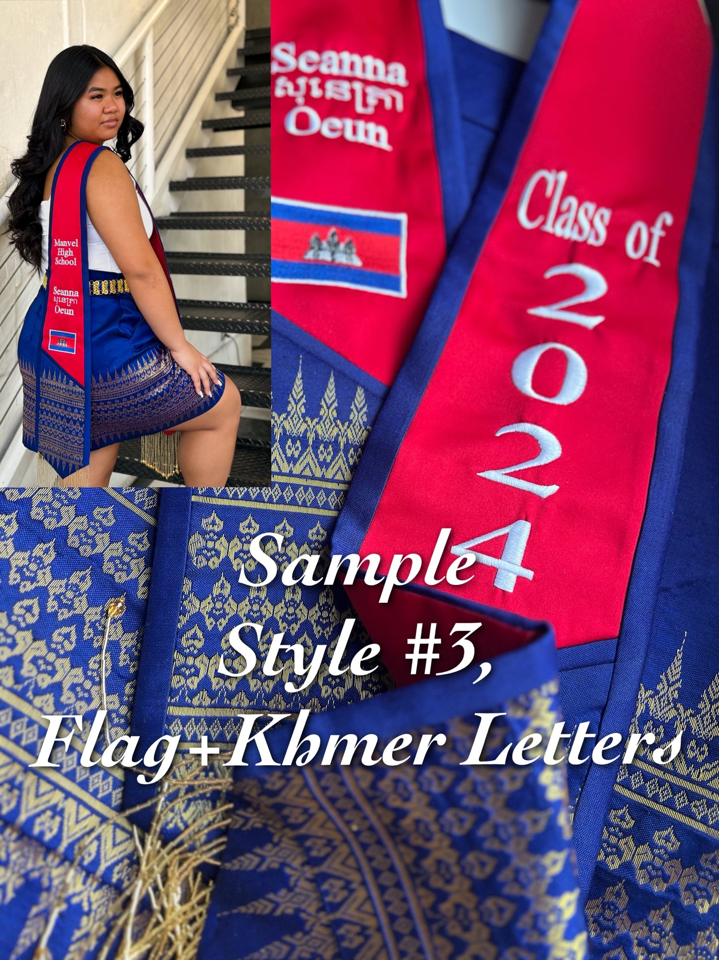 Custom Graduation Stole