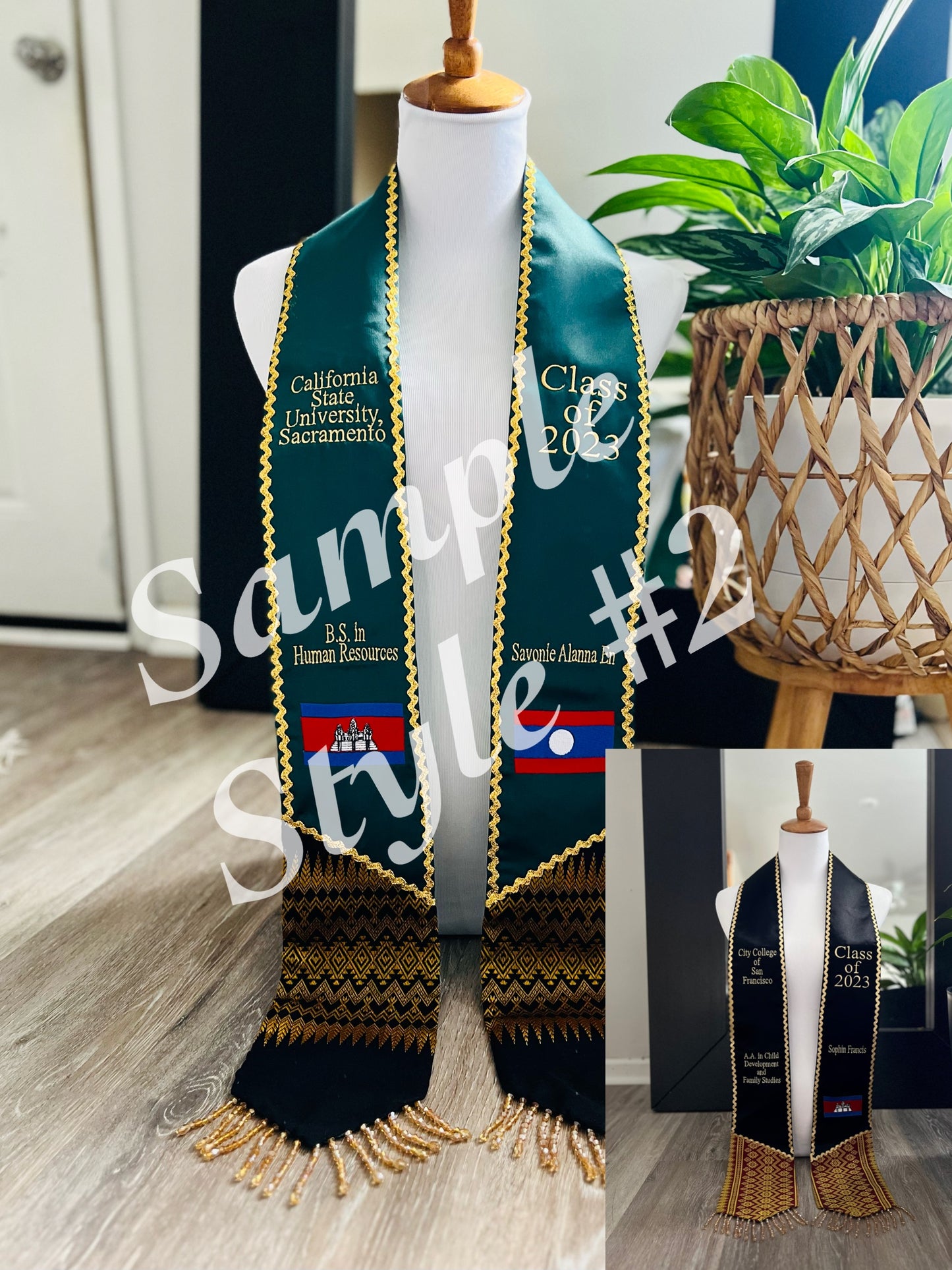 Custom Graduation Stole