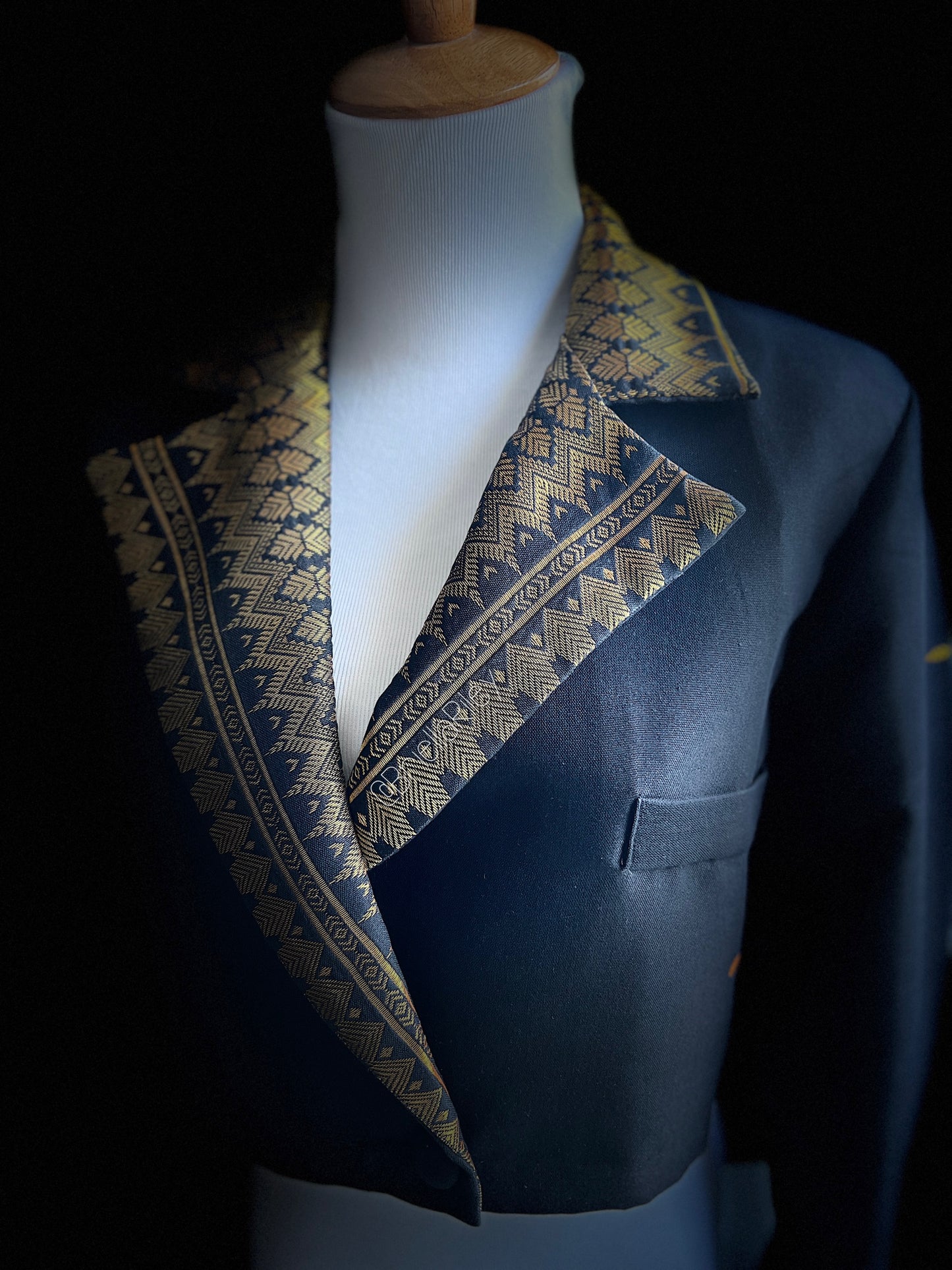 She is Fierce Cropped Blazer