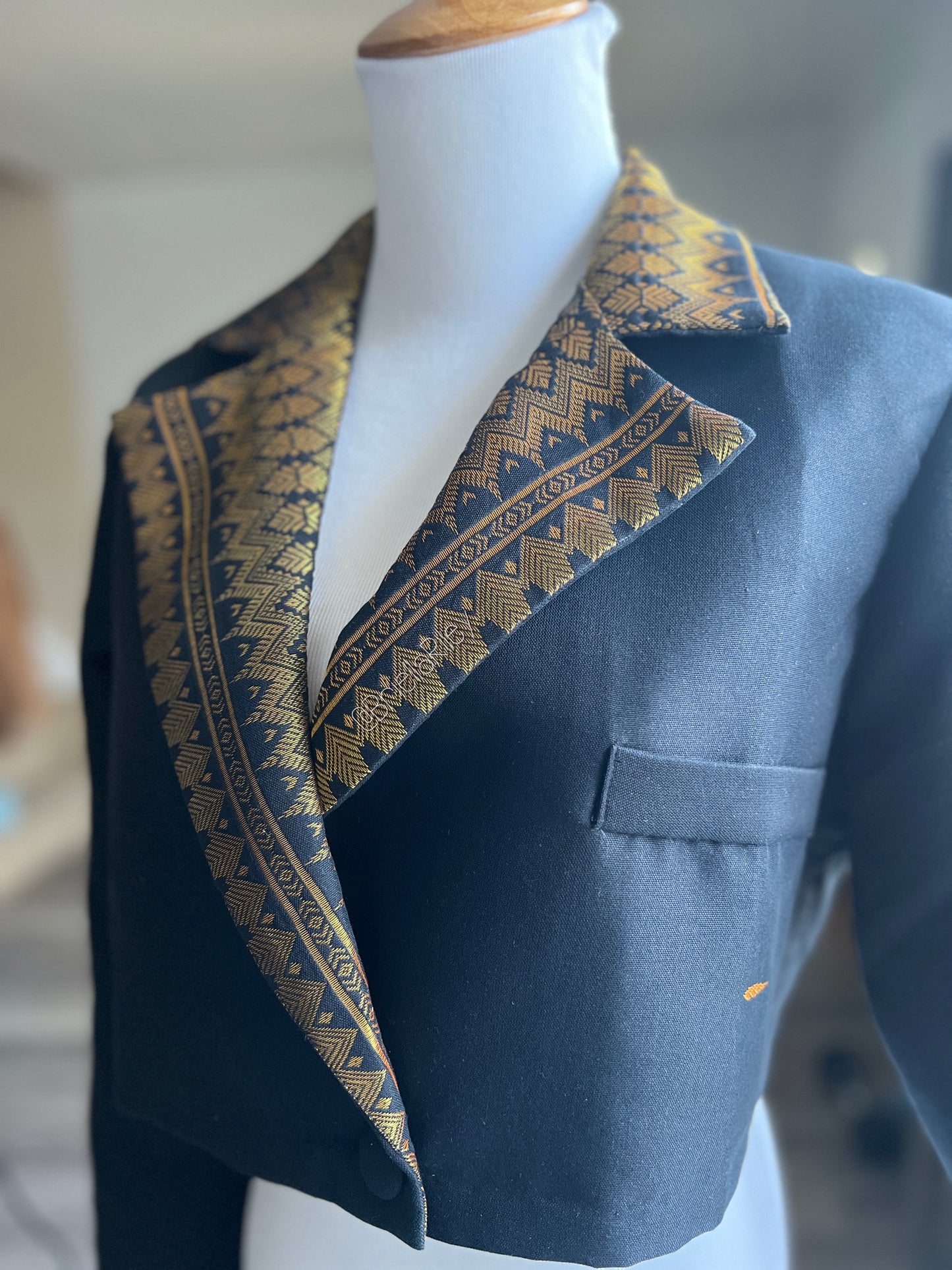 She is Fierce Cropped Blazer