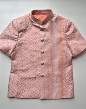 Load image into Gallery viewer, Boys&#39; Fitted Mandarin Collar Shirt || Size 5
