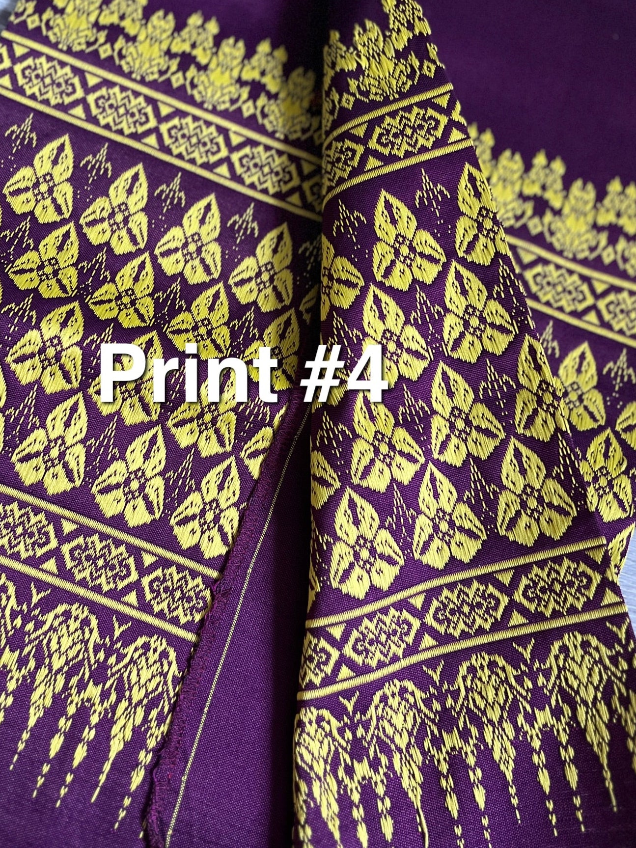 MUST ADD TO CART - Custom Graduation Stole Textile Options