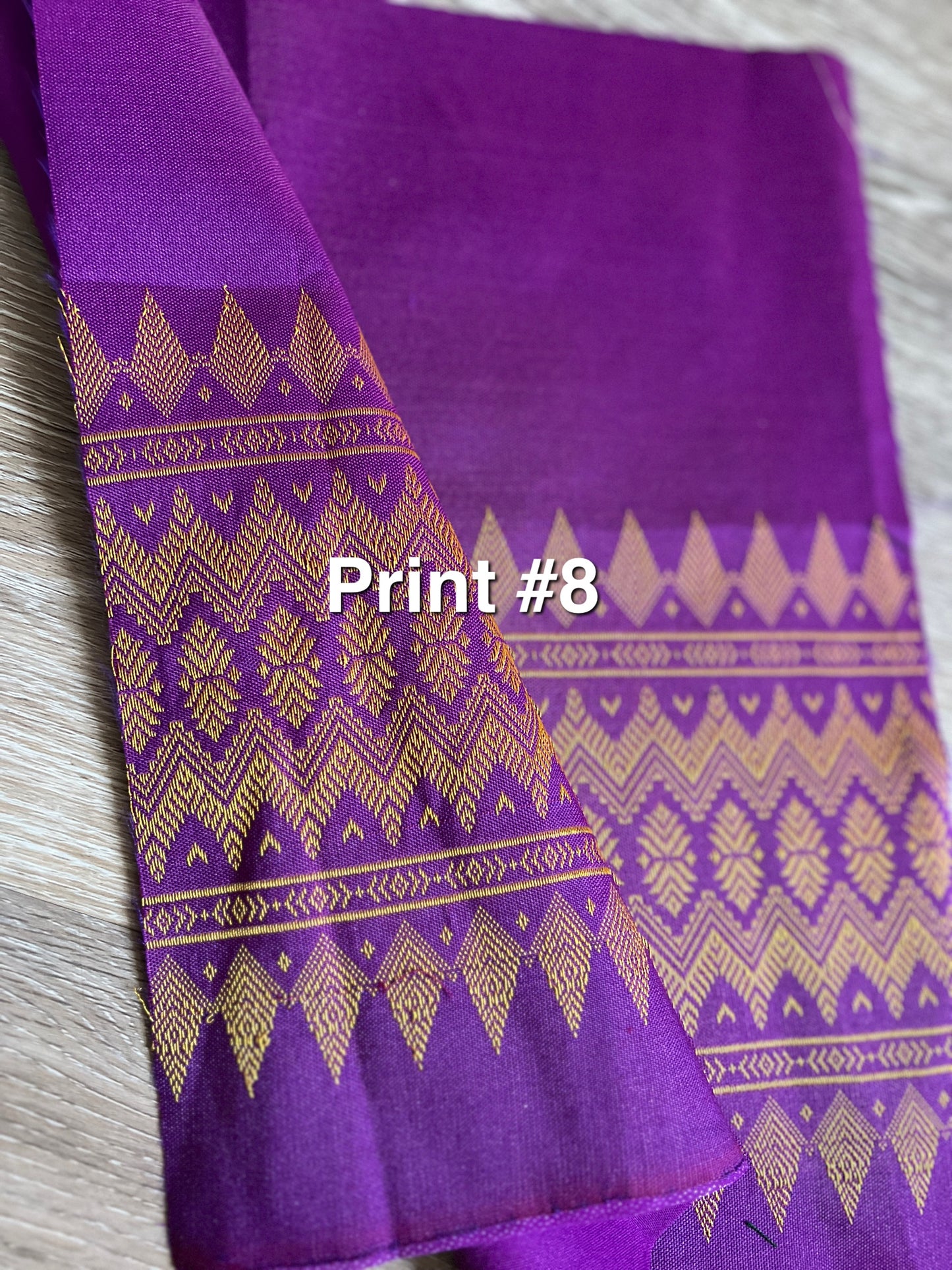 MUST ADD TO CART - Custom Graduation Stole Textile Options