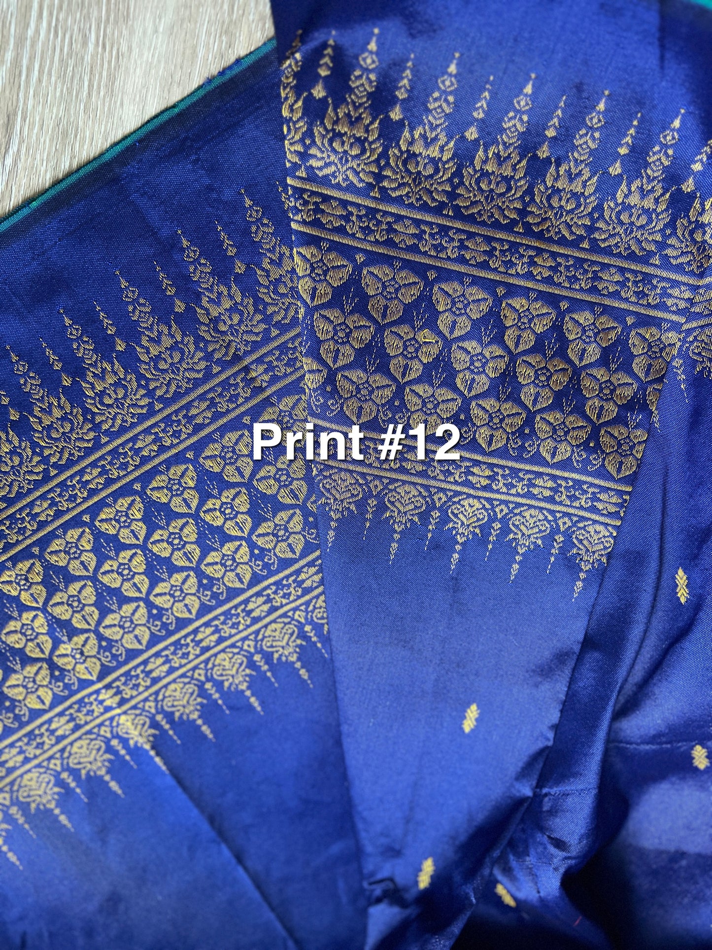 MUST ADD TO CART - Custom Graduation Stole Textile Options
