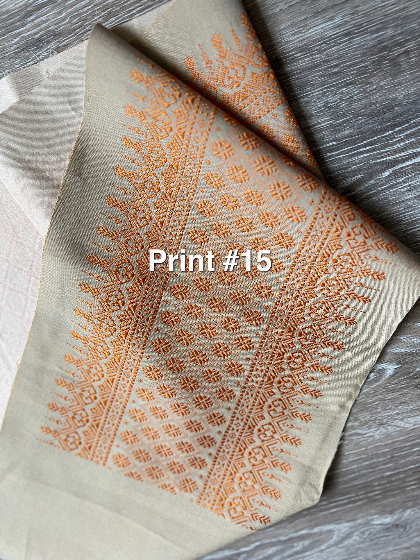 MUST ADD TO CART - Custom Graduation Stole Textile Options