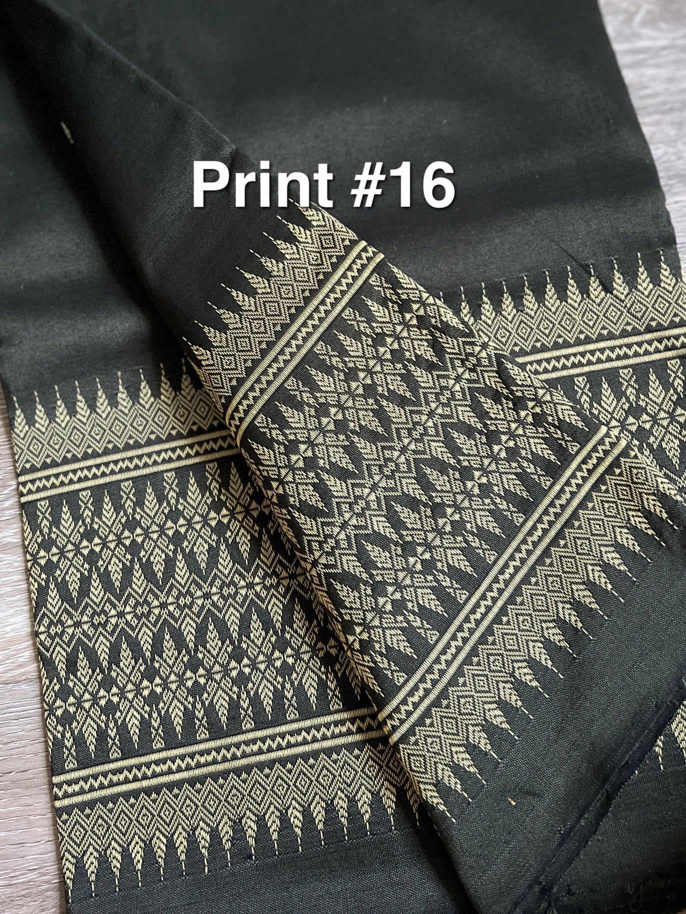 MUST ADD TO CART - Custom Graduation Stole Textile Options