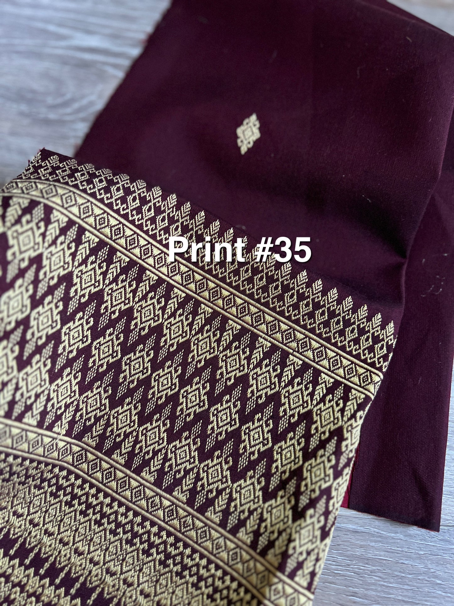 MUST ADD TO CART - Custom Graduation Stole Textile Options