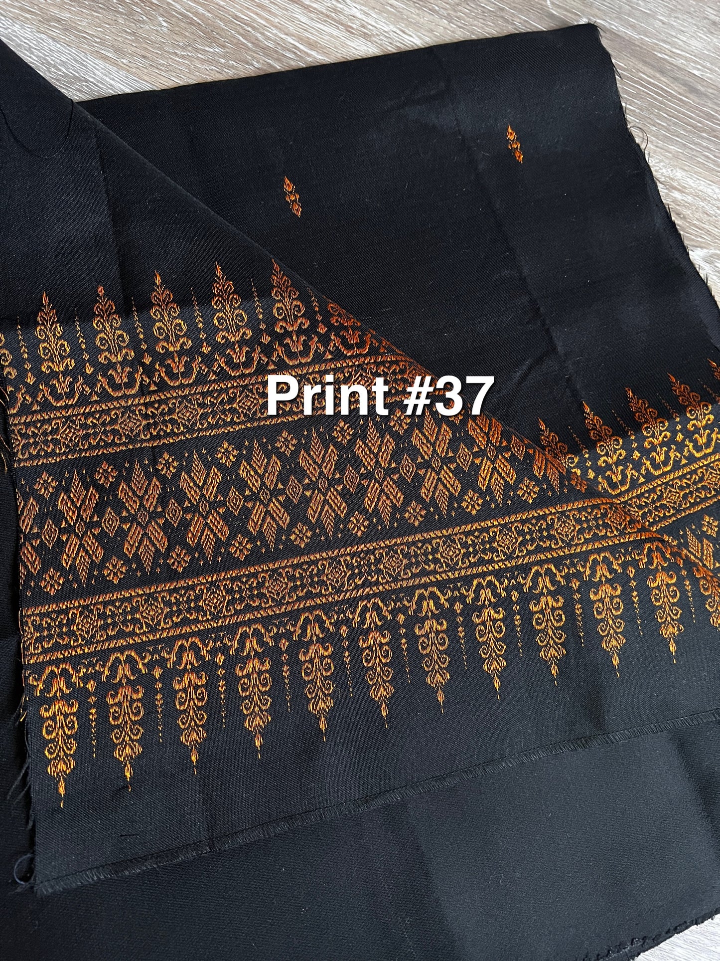 MUST ADD TO CART - Custom Graduation Stole Textile Options