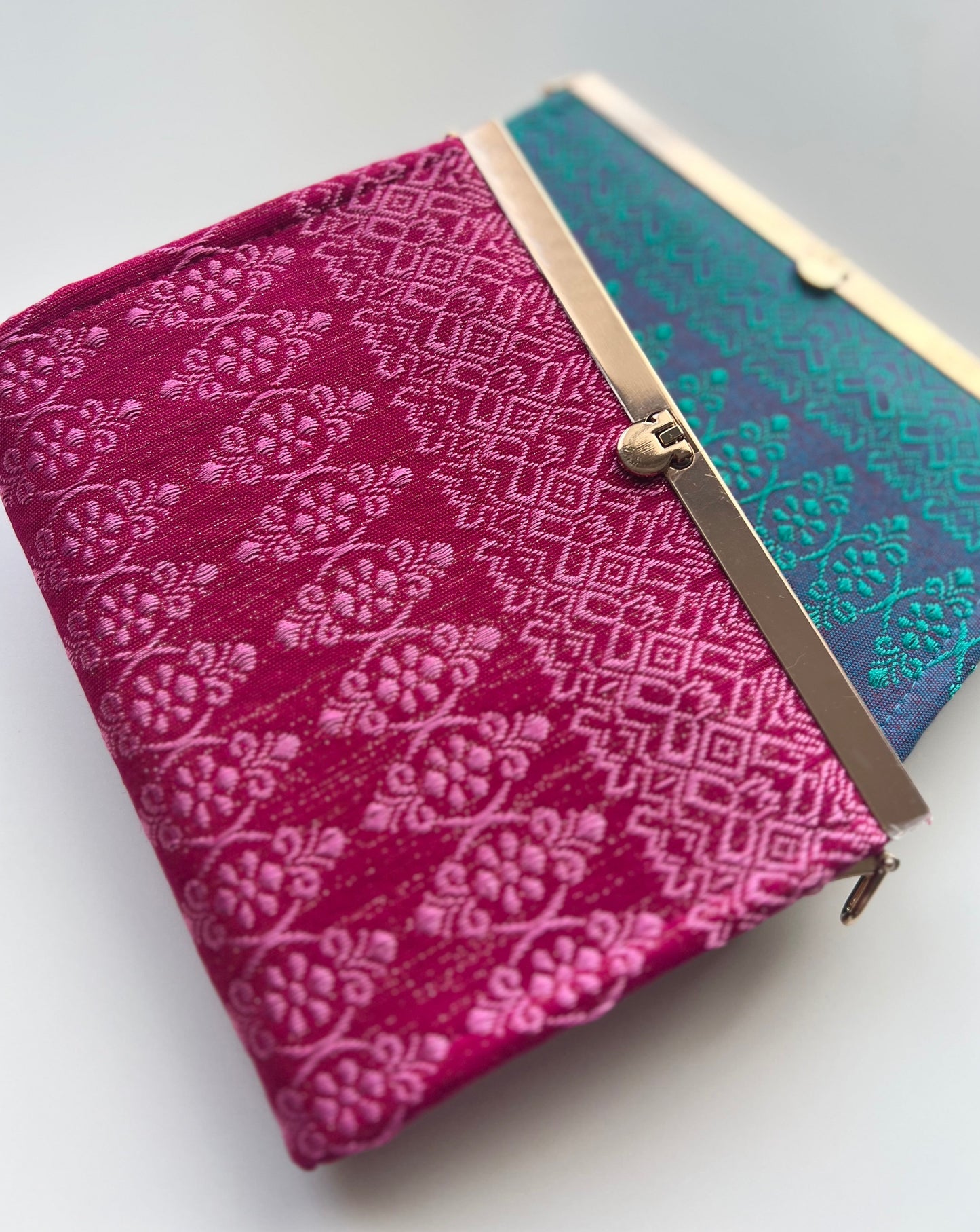 Purse/Clutch+Coin Pouch || Shimmering Seung Khmer