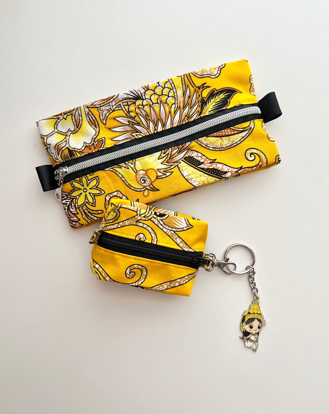 Sarong Accessories Travel Bag || Yellow